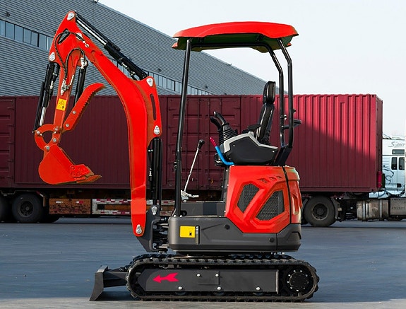 TRAKTORIA 1,8 TON KOMPAKT BANDGRÄVARE EURO5 HYDRAULISK TUMME 8 of 9