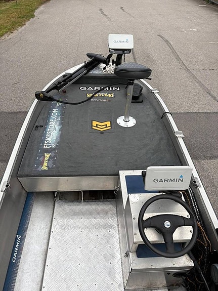 Linder Sportsman 400 med Suzuki DF15 och Respo 80-trailer 4 of 10