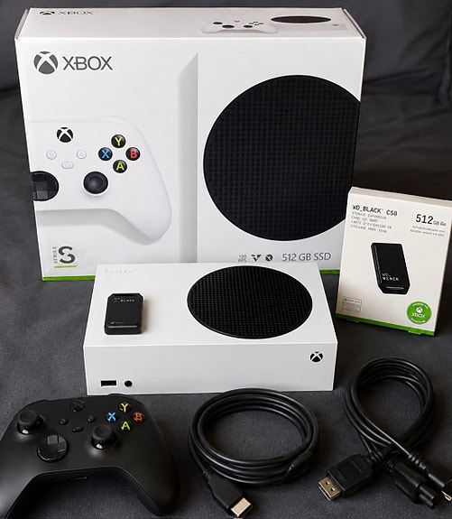 Xbox Series S + 512GB WD_Black Expansionskort (Totalt 1TB! image 3