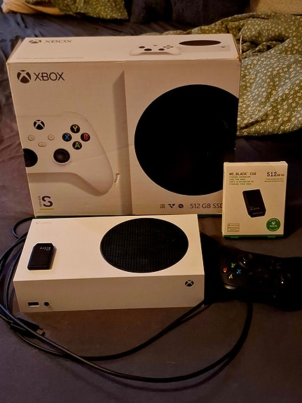 Xbox Series S + 512GB WD_Black Expansionskort (Totalt 1TB! image 2