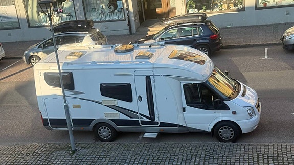 Hobby T 500 GESC. Långbäddar, kamkedja, stort garage. 3 of 5