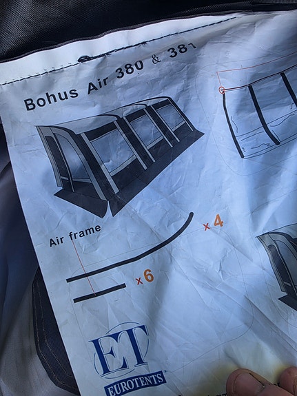 Adria Fiamma 440 Maris + Wera Bohus 380 luftförtält 6 of 6