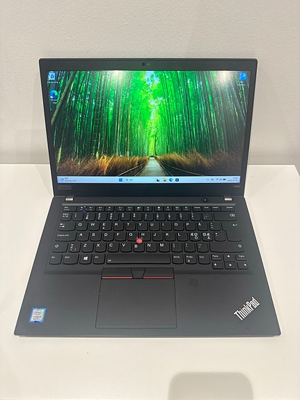 Lenovo Lenovo ThinkPad T490s  laptop 14" svart