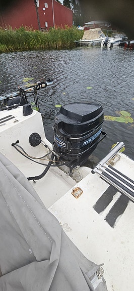 Ryds camping 565 med 80hk Mercury 2 of 6