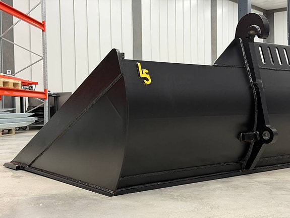 Nyhet! LS planeringsskopa Hardox 16mm + slitribb - 280cm 5 of 5
