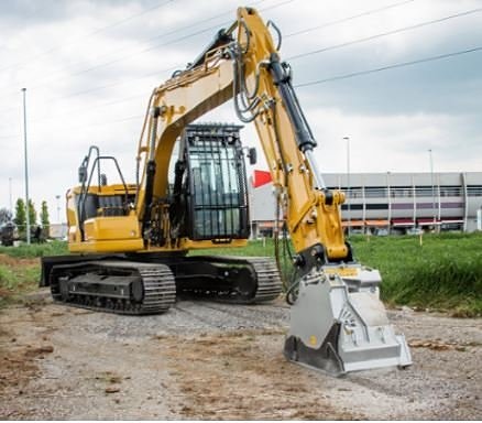 Krossa sten med din hjullastare, skidsteer, grävlastare 10 of 12