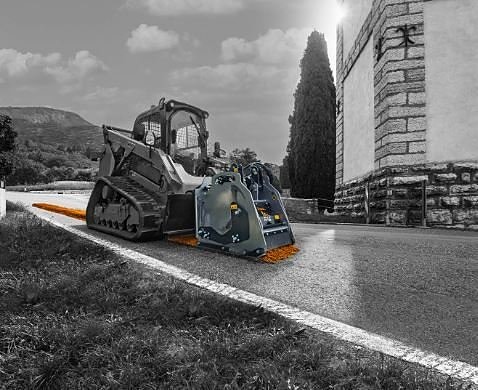 Krossa sten med din hjullastare, skidsteer, grävlastare 6 of 12