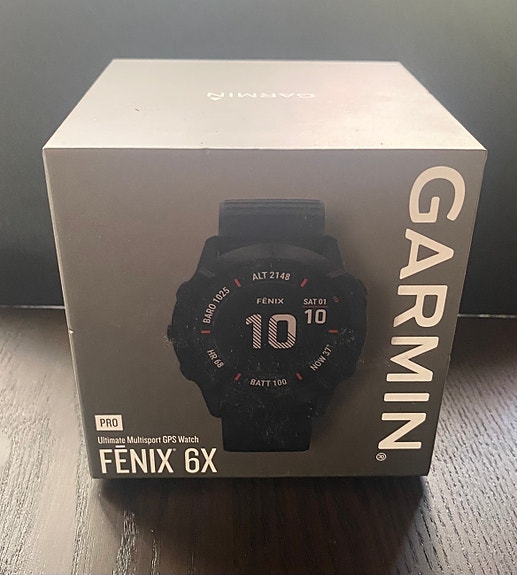 Garmin Fenix 6X Pro GPS-klocka svart image 3