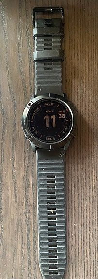 Garmin Fenix 6X Pro GPS-klocka svart image 2