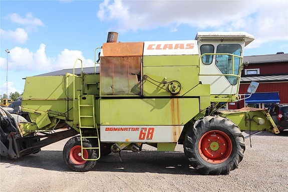 Nu demonteras Claas Dominator 68