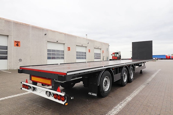 Kel-berg S105V 3 axlad 14.900mm Flak trailer 5 of 12