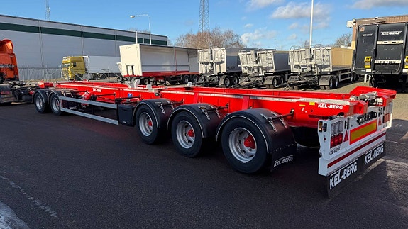 Kel-Berg C650K 5 axlad lastväxlar släp 42T OMGÅENDE Lev 8 of 12
