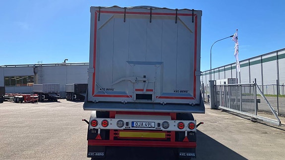 Kelberg T350V tipp trailer Alu flip topp 3 of 6
