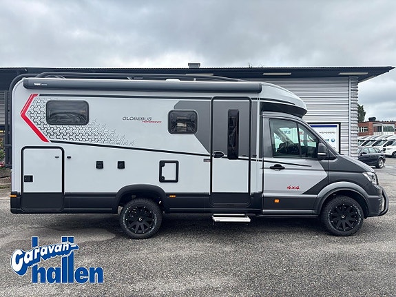 Dethleffs Globebus Performance 4x4 (Totalvikt 4500kg/Frontbåge)