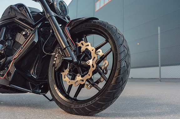 Harley-Davidson Night Rod Custom / 360 kit custom NLC Arnott Luftfjäd 3 of 19