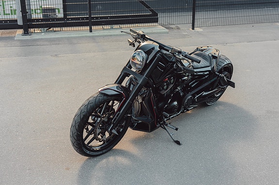 Harley-Davidson Night Rod Custom / 360 kit custom NLC Arnott Luftfjäd 18 of 19