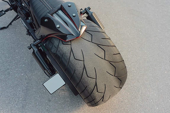 Harley-Davidson Night Rod Custom / 360 kit custom NLC Arnott Luftfjäd 13 of 19