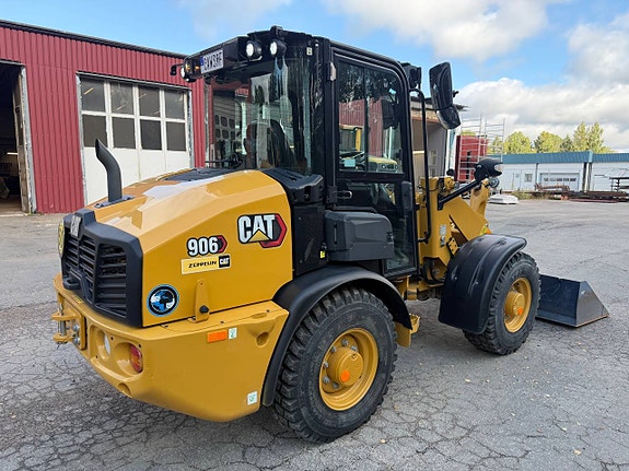 Lastmaskin Cat 906NG Sv-Såld Bss 40kmh Skopa Gafflar 3 of 6