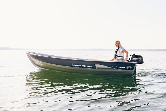 Linder 440 Fishing Mercury 4hk