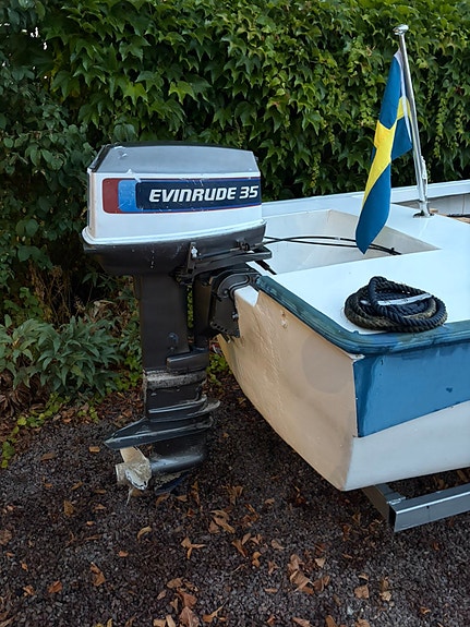 Crescent 495 med 35hk Evinrude motor 5 of 6