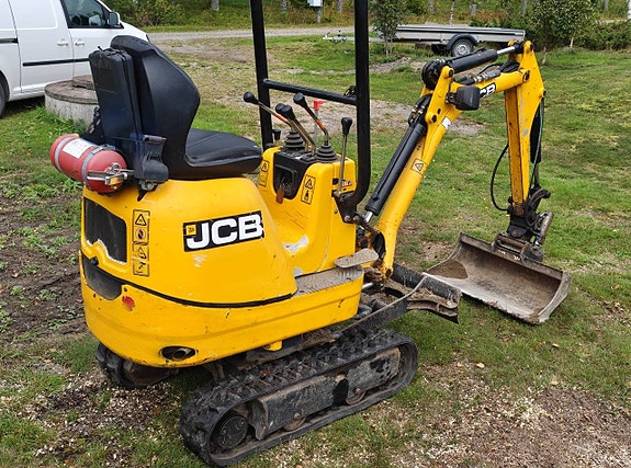 JCB 8008 2014 Endast 2040H Smidig  3 Skopor Tjälkrok 4 of 12