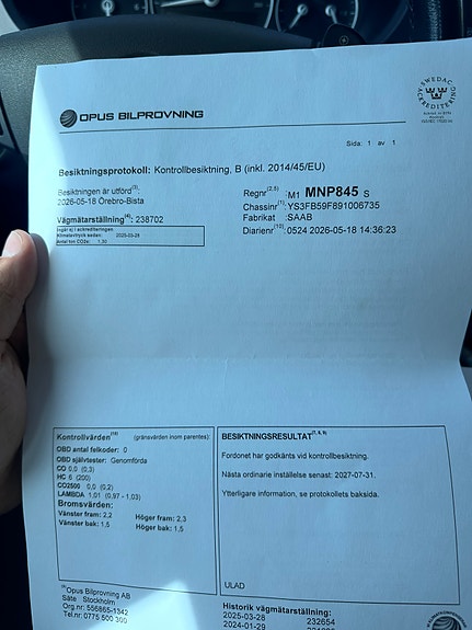 Saab 9-3 8 of 8