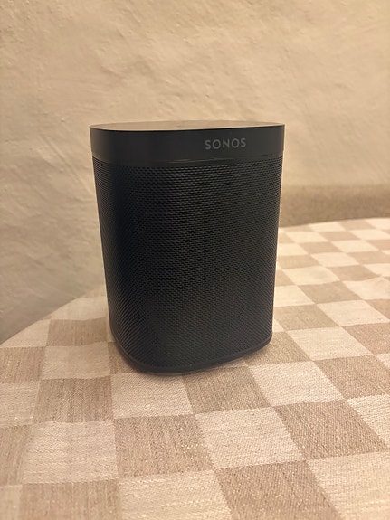 Sonos One trådlös högtalare svart image 2