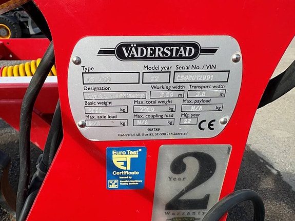 Kultivator VÄDERSTAD CS 300 ENKEL SOILRUNNER 6 of 6
