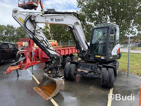 Bobcat E57W hjulgrävare, 2018, 2155 timmar Bo... via auktion 2 of 27