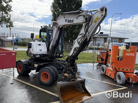 Bobcat E57W hjulgrävare, 2018, 2155 timmar Bo... via auktion 3 of 27