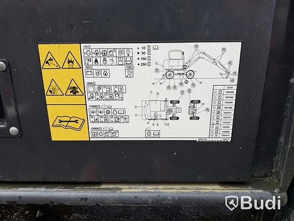 Bobcat E57W hjulgrävare, 2018, 2155 timmar Bo... via auktion 16 of 27