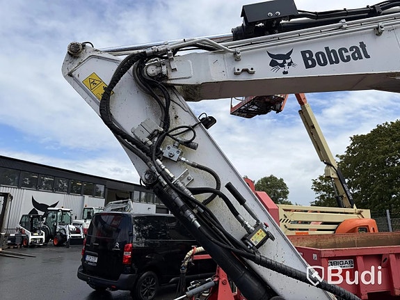 Bobcat E57W hjulgrävare, 2018, 2155 timmar Bo... via auktion 6 of 27