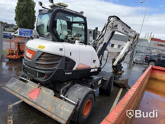 Bobcat E57W hjulgrävare, 2018, 2155 timmar Bo... via auktion 13 of 27