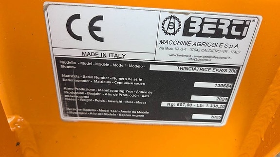 Berti EKR/S200 6 of 8