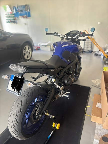 Yamaha MT-09 ABS Akrapovic-helsystem 9 of 9