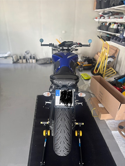 Yamaha MT-09 ABS Akrapovic-helsystem 8 of 9