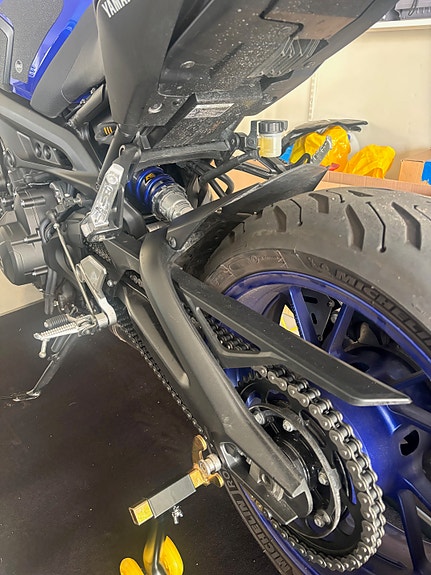 Yamaha MT-09 ABS Akrapovic-helsystem 7 of 9