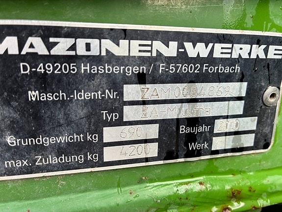 Amazone ZA-M 3600 Ultra 13 of 13