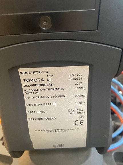 Toyota SPE120L 3 of 3