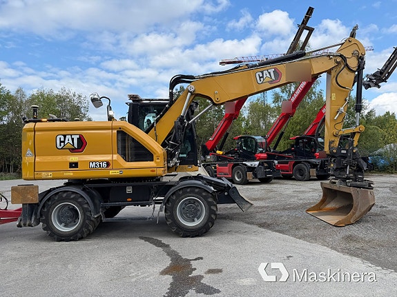 Hjulgrävare CAT M316 Next Generation med tillbehör 5 of 27