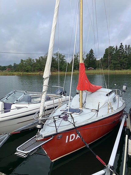 Primvent 23 -kul fransk midgethavskryssare med rullfock och peke 5 of 30