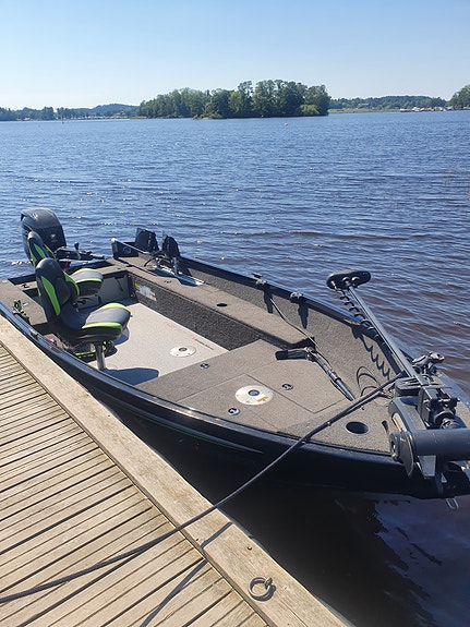 Bra utrustad Alumacraft 165 tiller 50hk 8 of 10
