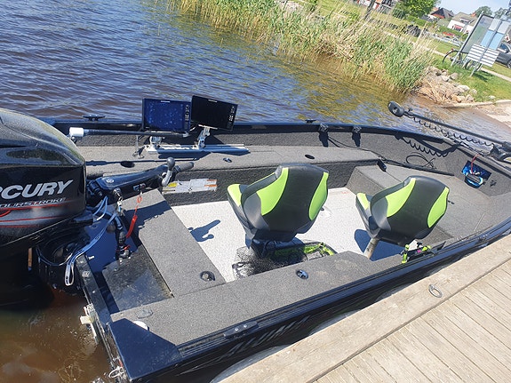 Bra utrustad Alumacraft 165 tiller 50hk 6 of 10