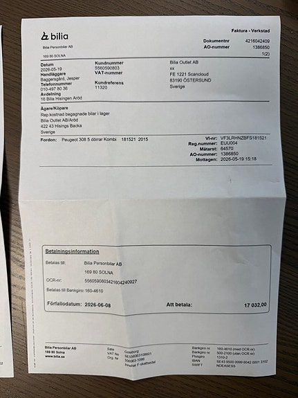 Peugeot 308 SW 16 of 19