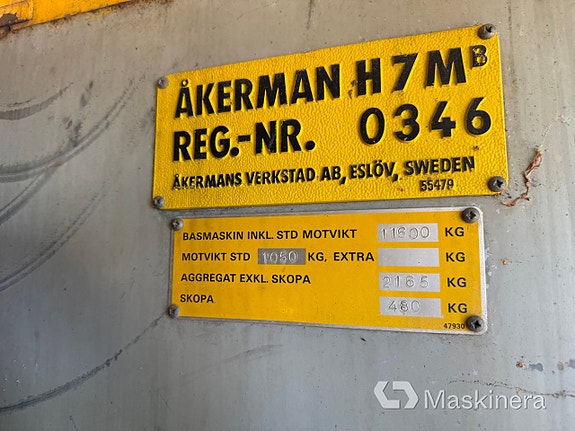 Hjulgrävare Åkerman H7MB 12 of 27
