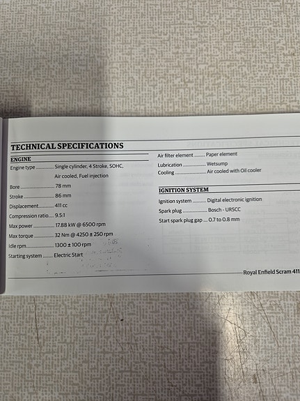 Royal Enfield scram 411 10 of 12