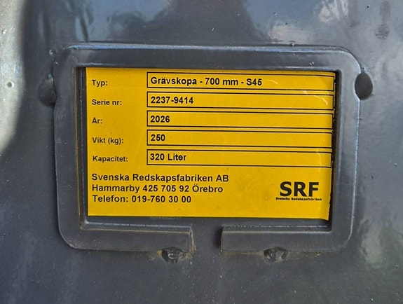 SRF Gräv - VA-skopa S45 5 of 5