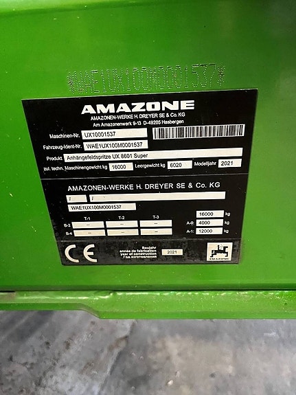 Amazone UX 8601 Super 7 of 7