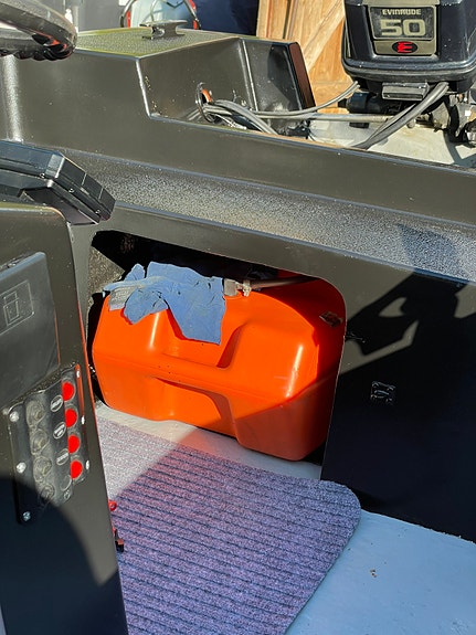 Fiskebåt Evinrude 50 hk 15 of 16