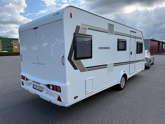 Weinsberg Caraone 550 QDK Uttagen 2025 1 ägare AC Dusch Barnkammare 3 of 16